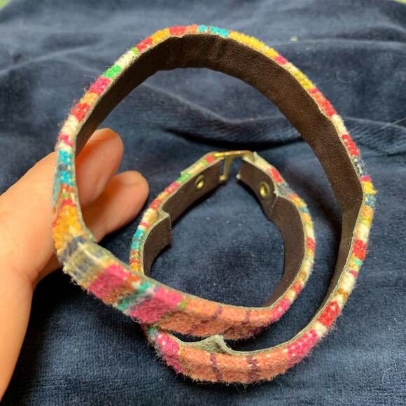 3 ASSORTED VTG WOVEN PERUVIAN TYPE BRACELETS - Picture 7 of 8